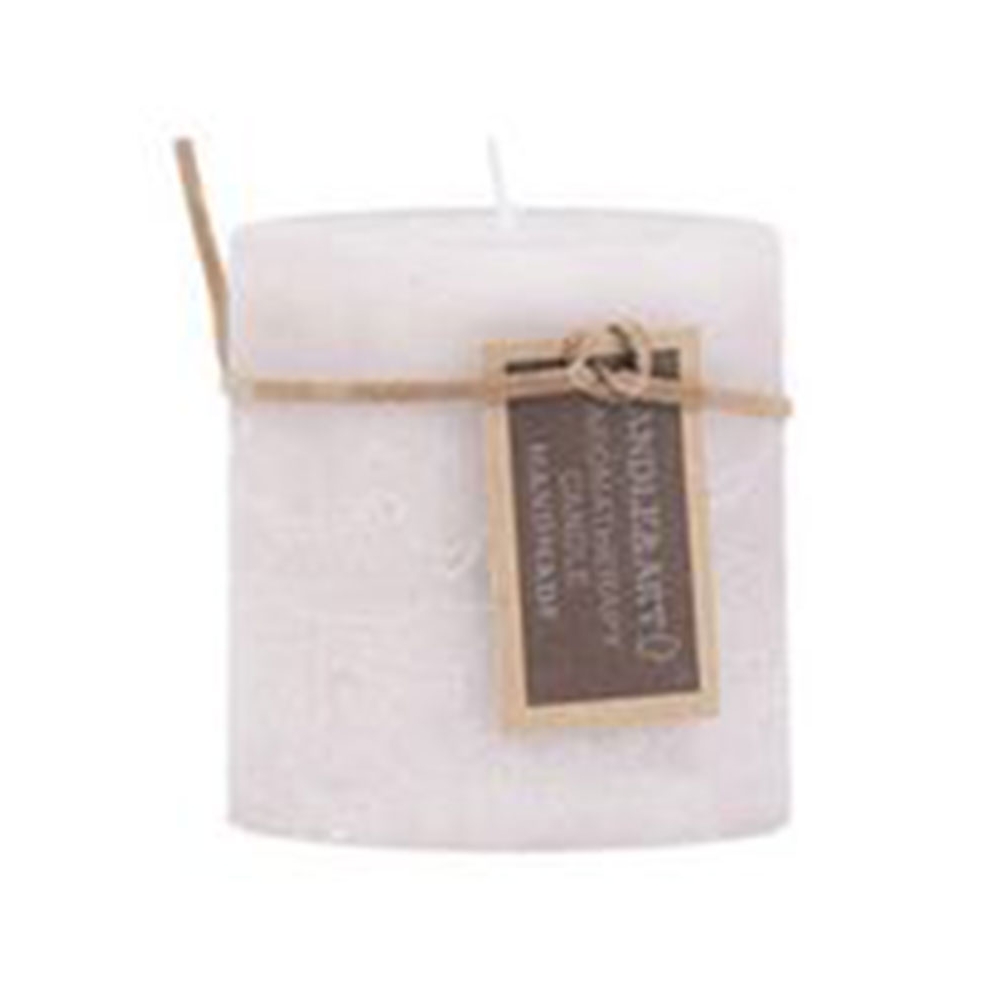 Artekko Candle Κερί Γκρί Ανοιχτό (7x7x7)cm Artekko 343-2026