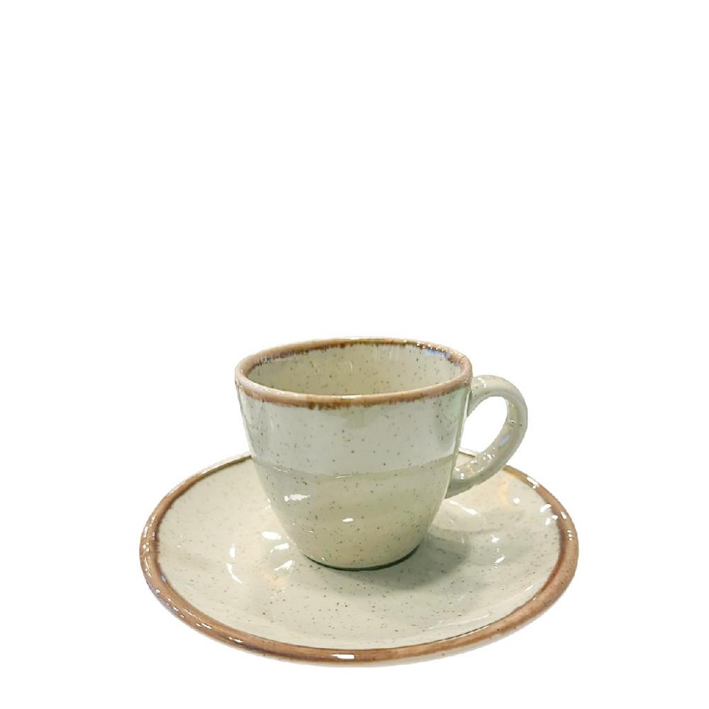 REACT. GREEN/KHAKI ESSENTIALS ΦΛΙΤΖΑΝΙ & ΠΙΑΤΑΚΙ ΕΣΠΡΕΣΣΟ 90ML 12x6EK Espiel OWK101K6