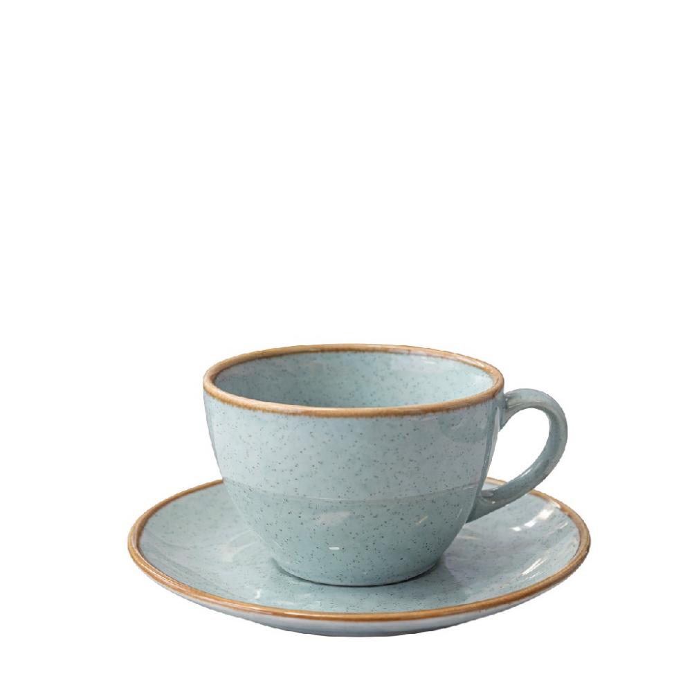 REACT. BLUE/CIEL ESSENTIALS ΦΛΙΤΖΑΝΙ & ΠΙΑΤΑΚΙ ΚΑΠΟΥΤΣΙΝΟ 220ML 14x7.5EK Espiel OWM102K6