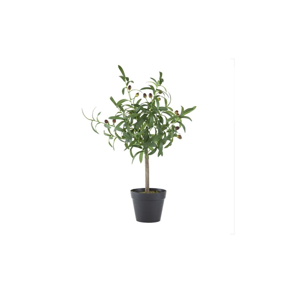 Artekko Olive Πλαστική Τεχνητή Ελιά σε Μαύρη Γλάστρα (44x40x108)cm Artekko 420023-AB