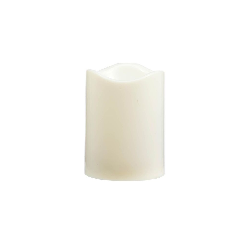 Artekko OkauXe Κερί Led Πλαστικό Μπεζ (7,6x7,6x10,2)cm Artekko 42305