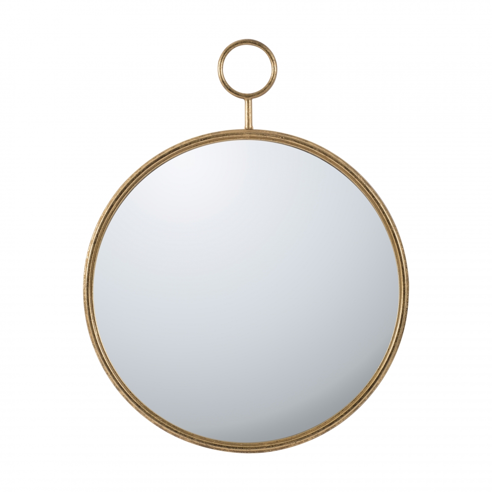 Artekko Mirror Καθρέπτης Τοίχου Μέταλλο Γυαλί Χρυσό (67x4.5x82)cm Artekko 44407-DS