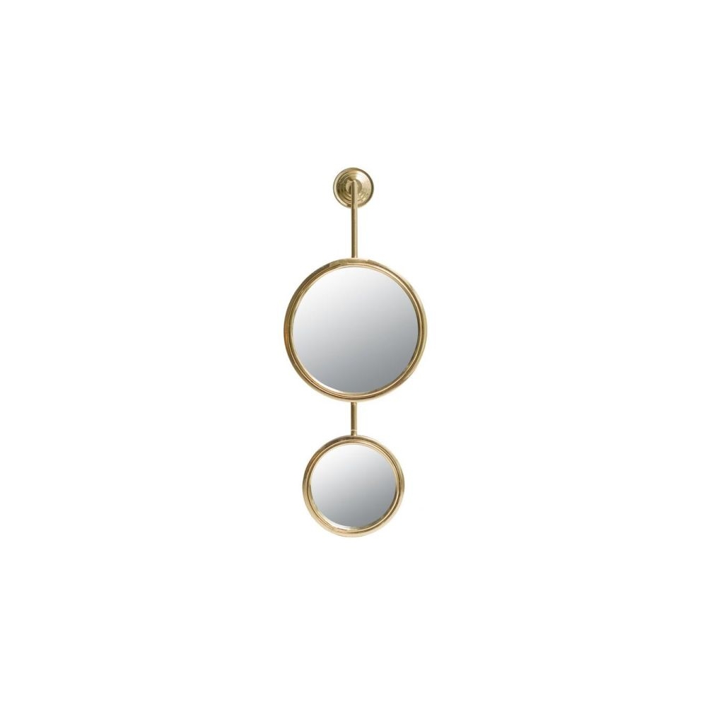Artekko Mirror Χρυσός Μεταλλικός Καθρέπτης Τοίχου (28x5.5x72.5)cm Artekko 44573
