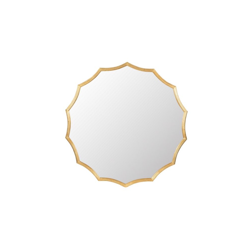 Artekko Mirror Χρυσός Μεταλλικός Καθρέπτης Τοίχου (101.6x3.2x101.6)cm Artekko 44774