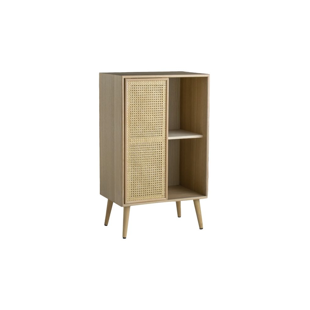 Artekko Cons MDF Μπουφές με Ψάθα σε Φυσική Απόχρωση Artekko 48601