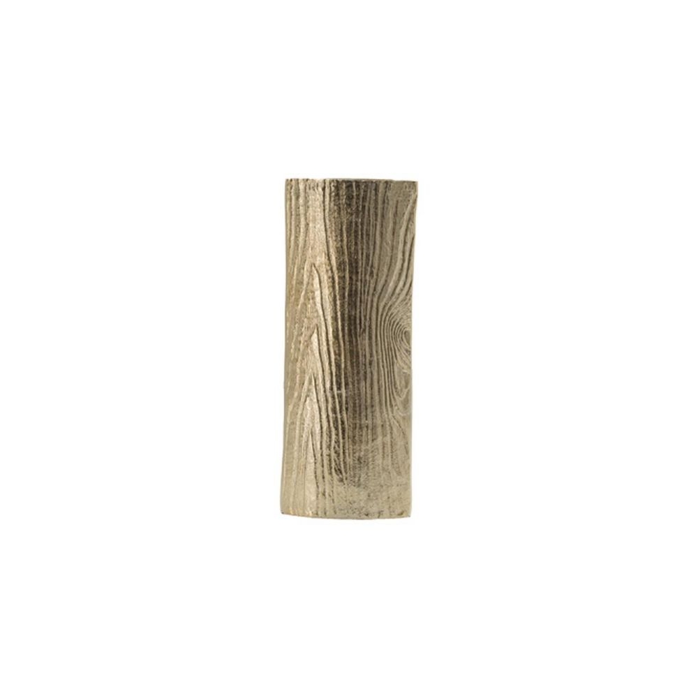 Artekko Zebra Χρυσό Μεταλλικό Βάζο (15.5x7x39)cm Artekko 48661