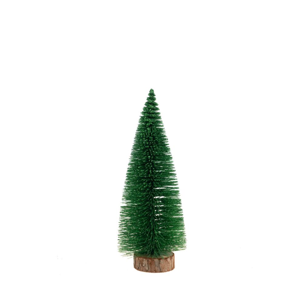 ΧΡΙΣΤΟΥΓΕΝΝΙΑΤΙΚΟ ΔΕΝΤΡΟ ΑΠΌ ΣΙΖΑΛ ΜΕΤΑΞΙ ΠΡΑΣΙΝΟ ΜΕ ΓΚΛΙΤΕΡ ΜΕ ΞΥΛΙΝΗ ΒΑΣΗ 20ΕΚ ΥΨΟΣ Idea Home 23.48768