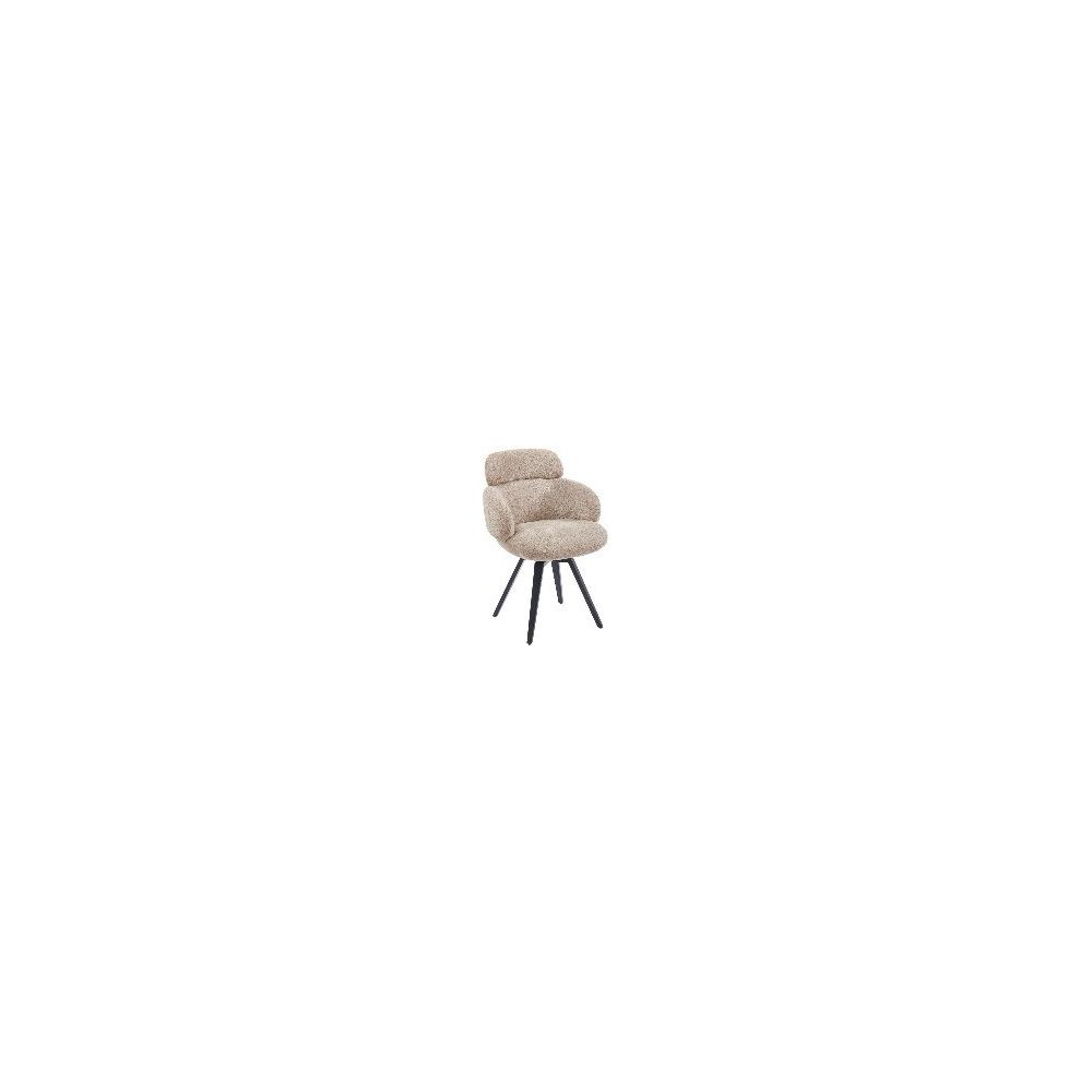 ΚΑΡΕΚΛΑ ΜΕ ΜΠΕΖ ΥΦΑΣΜΑ ΚΑΙ ΜΑΥΡΑ ΠΟΔΙΑ Idea Home 26.76.53997