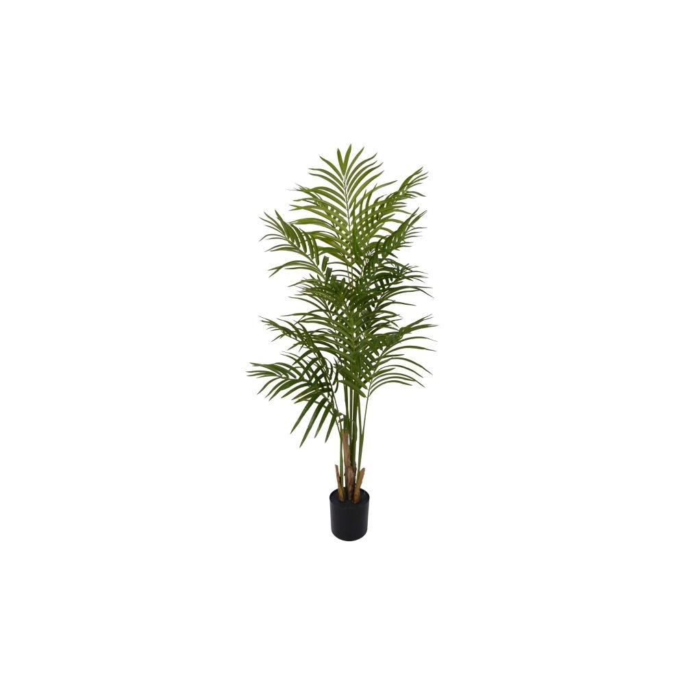 Artekko Verde Πράσινο Τεχνητό Φυτό Lady Palm σε Γλάστρα 110cm Artekko 6-0517