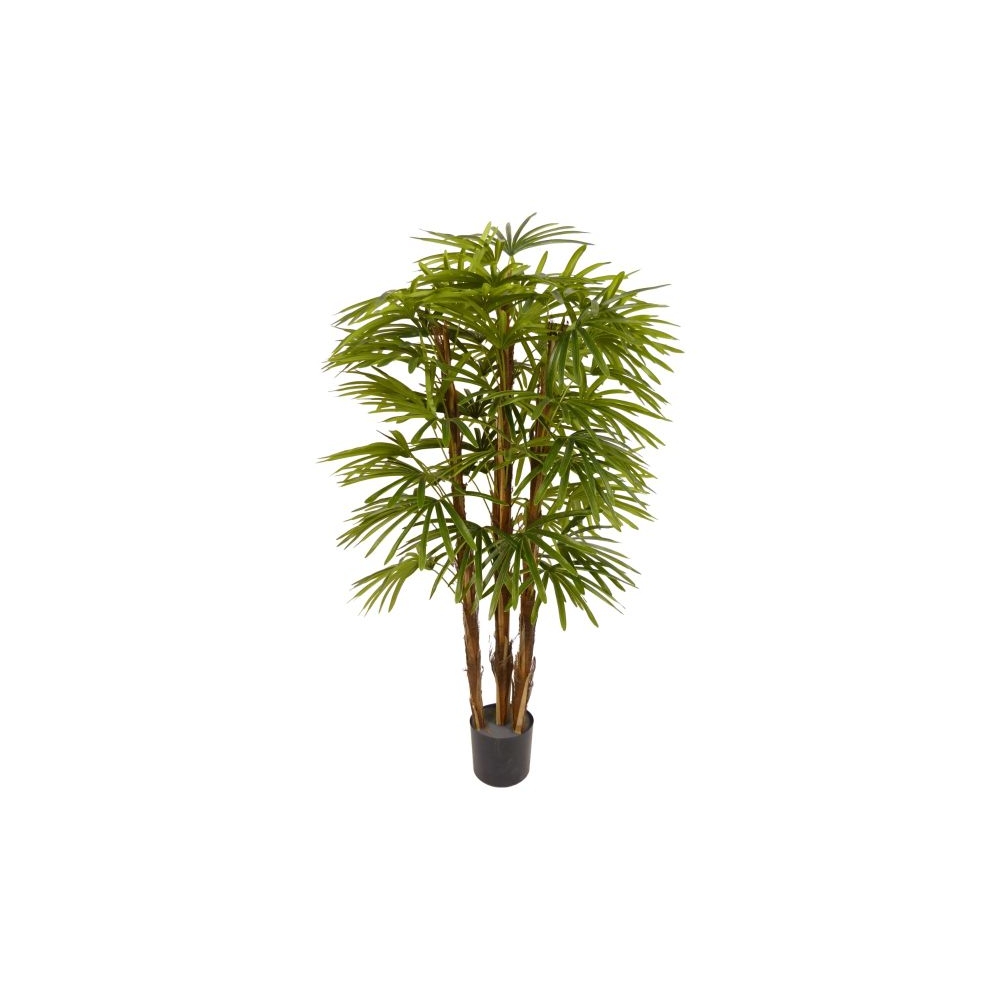 Artekko Verde Πράσινο Τεχνητό Φυτό Rapis σε Γλάστρα 150cm Artekko 6-0526