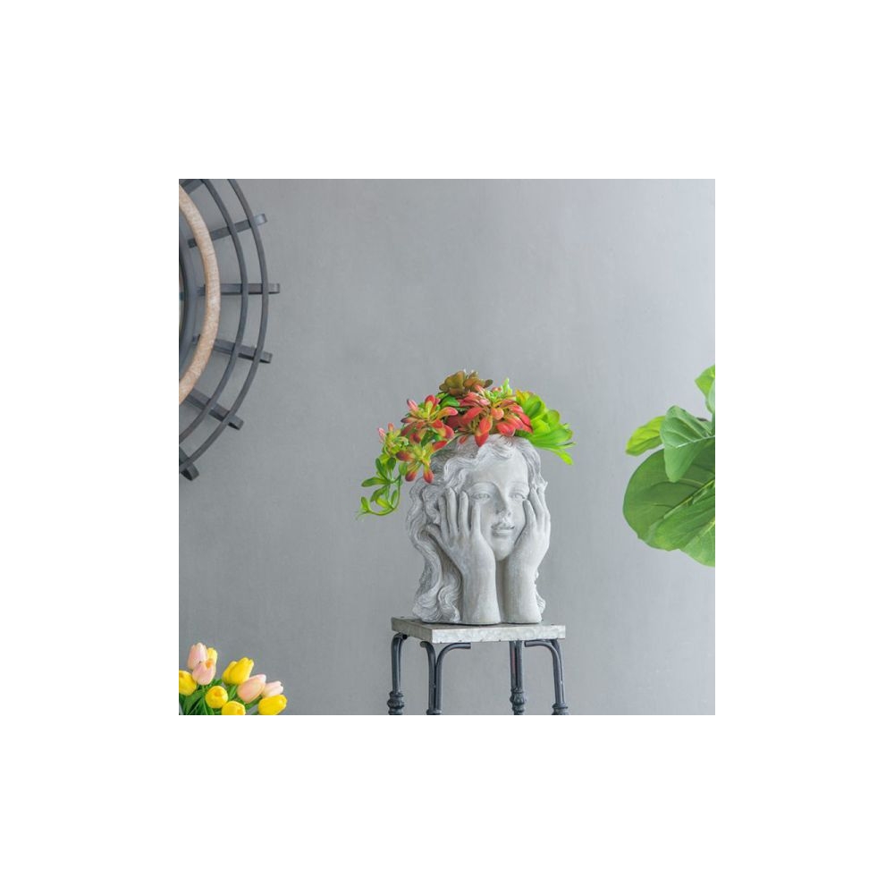 Artekko Cement Κασπώ Τσιμεντένιο Γκρι (23x20x29)cm Artekko 60180
