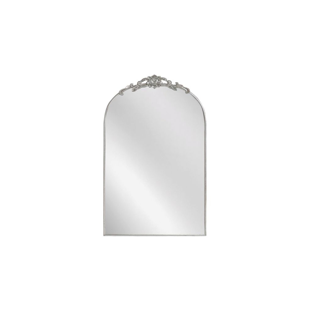 Artekko Dia Ασημί Μεταλλικός Καθρέπτης Τοίχου (50.5x4x80.5)cm Artekko 661-2003-SILVER