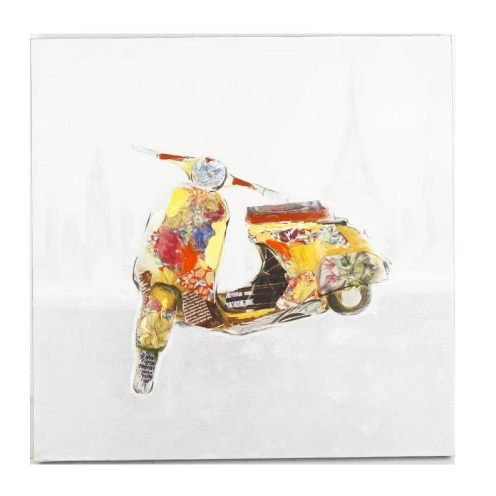 Πίνακας καμβάς με vespa 60Χ3Χ60 Artekko 674-3017
