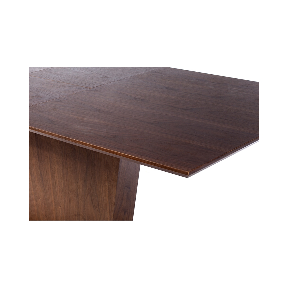 Artekko Tabsef Καφέ MDF Ανοιγόμενο Τραπέζι (160x90x77)cm Artekko 709-3205