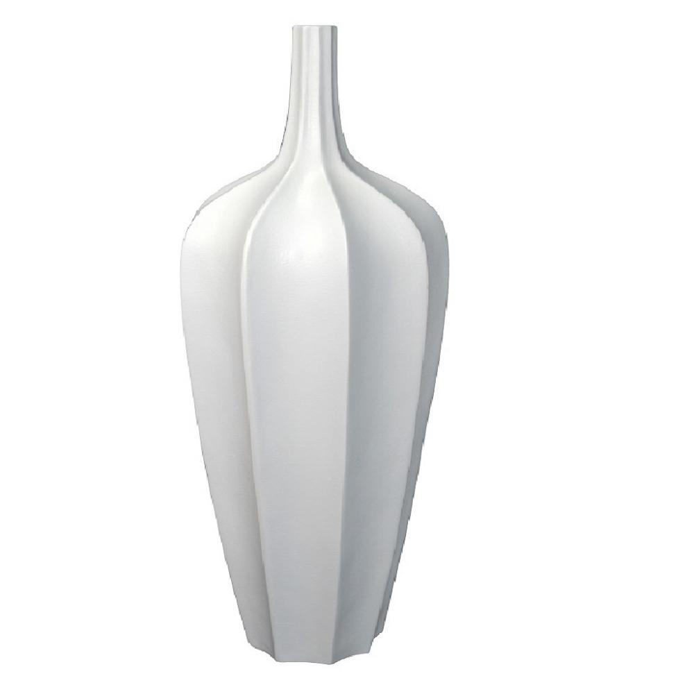 ΒΑΖΟ FIBERCLAY ΣΤΡΟΓΓ. ΛΕΥΚΟ Μ 38Χ124CM Espiel LOF106