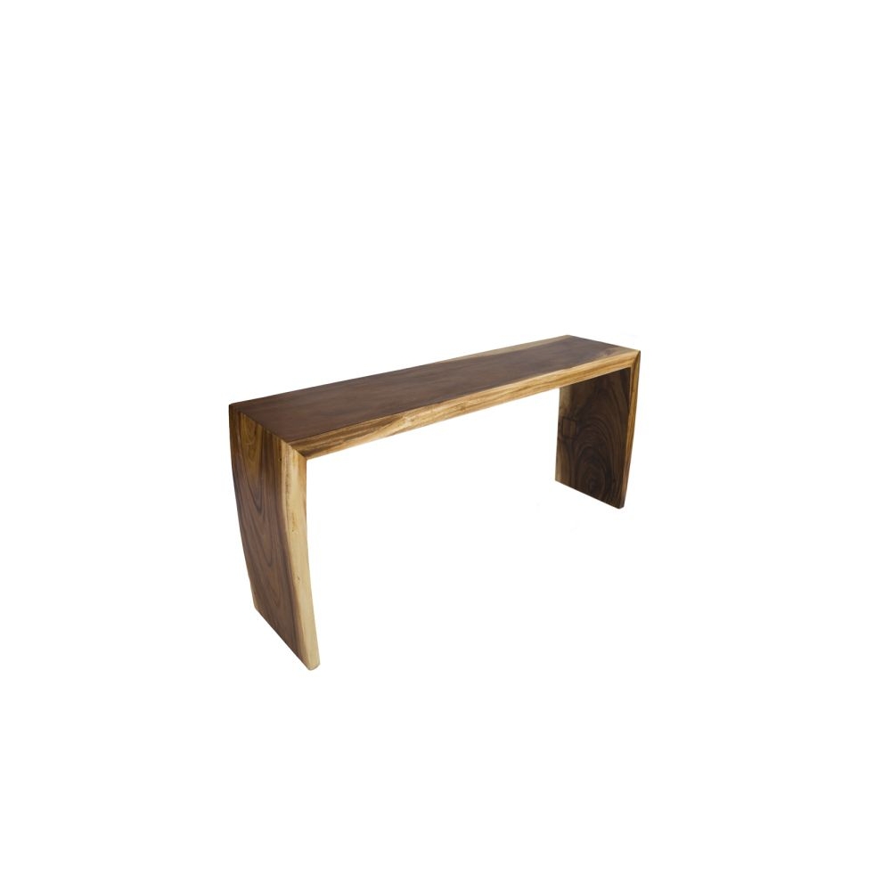 Artekko Verona Ξύλινη Κονσόλα σε Φυσική Απόχρωση (165x40x76)cm Artekko 730-3240