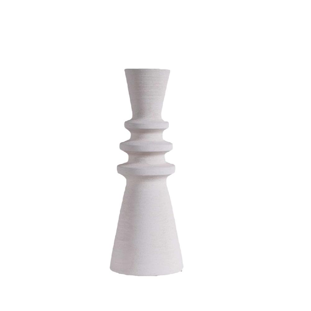 ΒΑΖΟ ΚΕΡΑΜΙΚΟ ΛΕΥΚΟ 14,3X14,3X38,3ΕΚ. Espiel TOF309