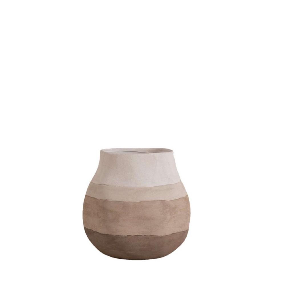 ΒΑΖΟ ΚΕΡΑΜ. ΜΠΕΖ-ΚΑΦΕ ''ΡΙΓΑ'' 17,5X17,5X17,5ΕΚ Espiel TOF235