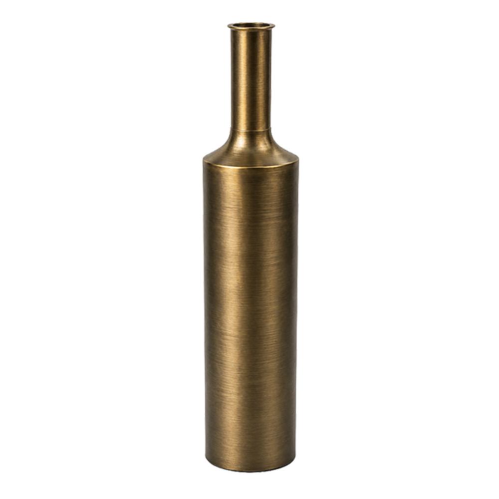 ΒΑΖΟ ΜΕΤΑΛΛΙΚΟ ΜΑΥΡΟ ΜΠΕΖ 13.7X13.7X86.5ΕΚ. Espiel DWWA1025