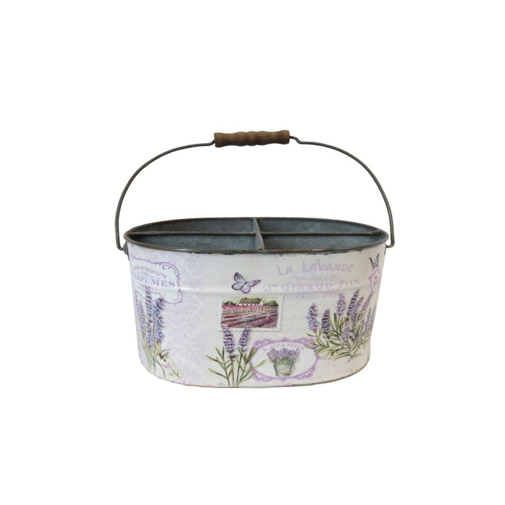 Artekko Planter Γλάστρα/Δοχείο Τσίγκινο Πολύχρωμο (25x20x14)cm Artekko 742-2418