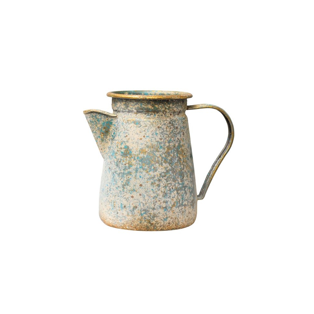 Artekko Pitcher Μεταλλική Διακοσμητική Κανάτα με Οξείδωση (17x12x20)cm Artekko 742-2471