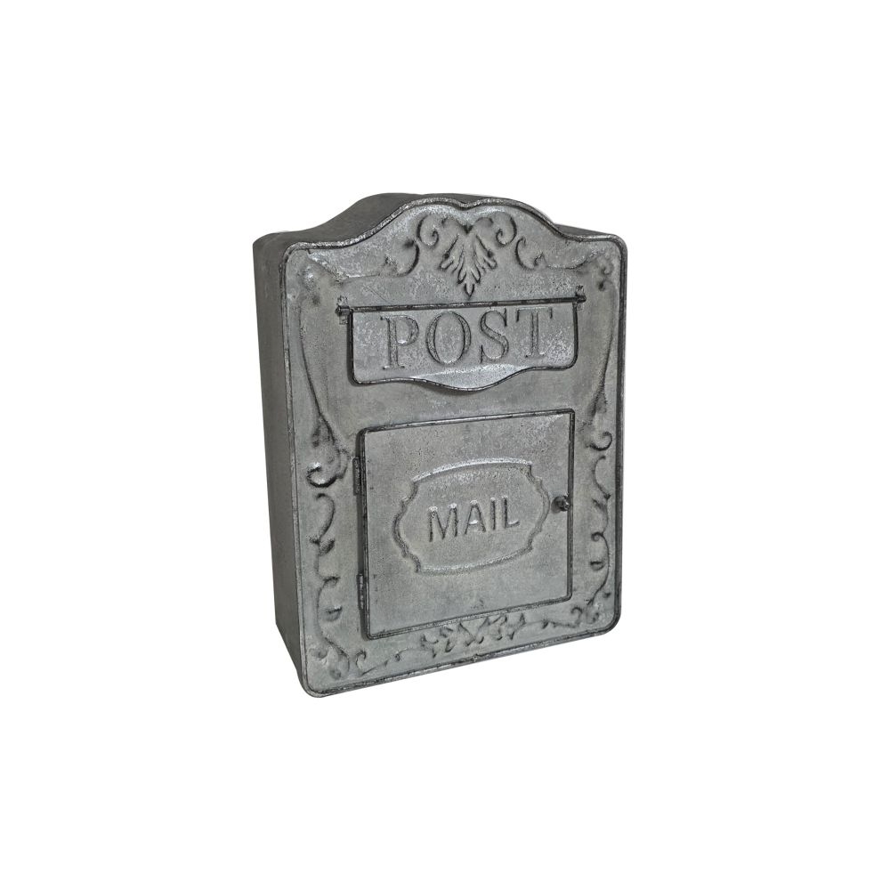 Artekko Mailbox Γκρι Μεταλλικό Γραμματοκιβώτιο (27x10x35)cm Artekko 742-2616