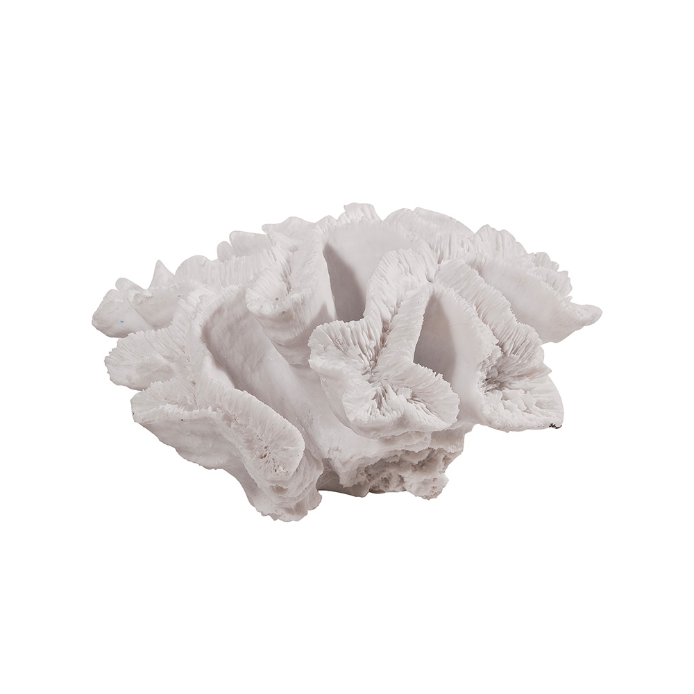 Artekko Coral Λευκό Διακοσμητικό Κοράλλι Ρητίνης (22.9x21.6x9.5)cm Artekko 74991
