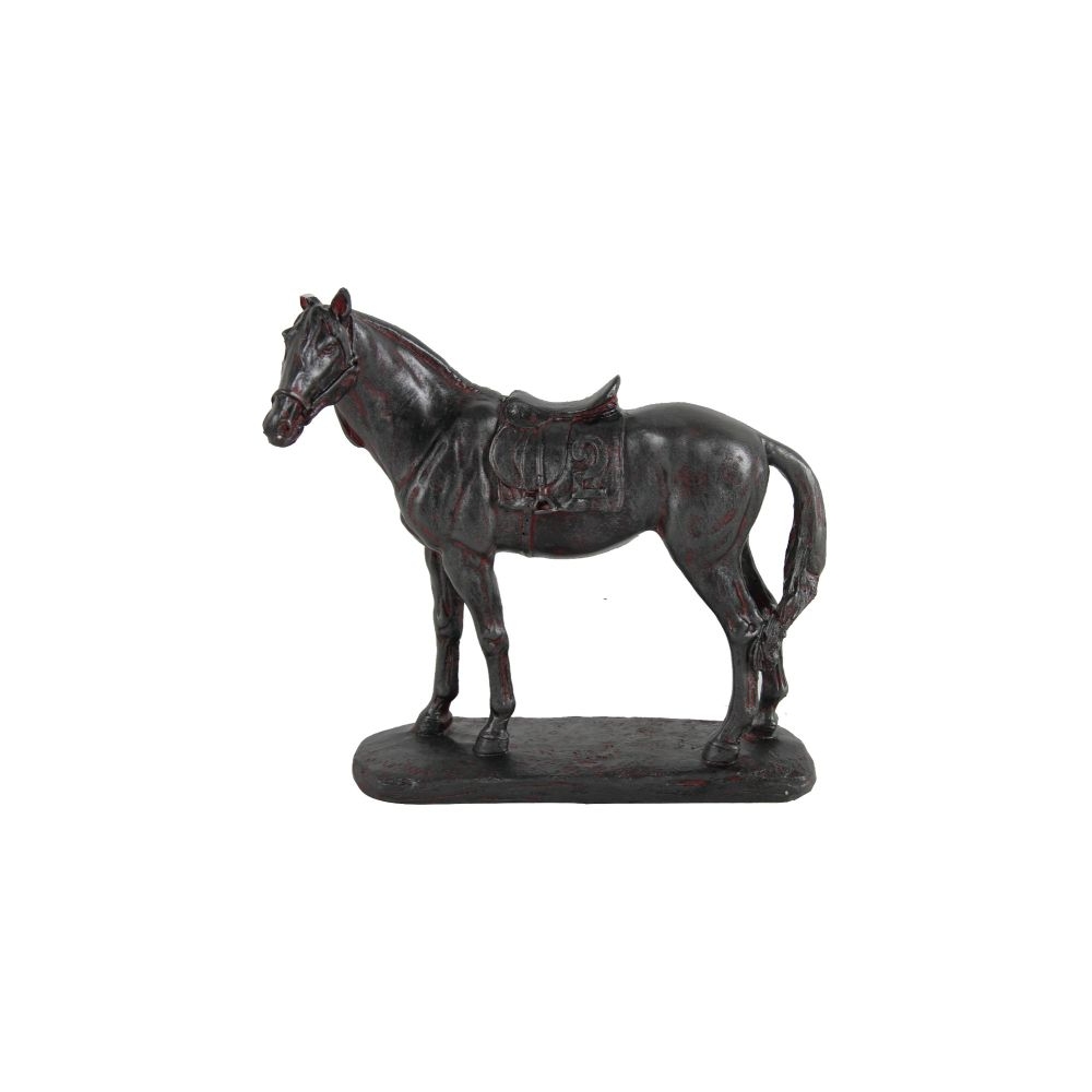 Artekko Horse Καφέ Διακοσμητικό Άλογο Ρητίνης (23.1x10.2x24.1)cm Artekko 75267-DS
