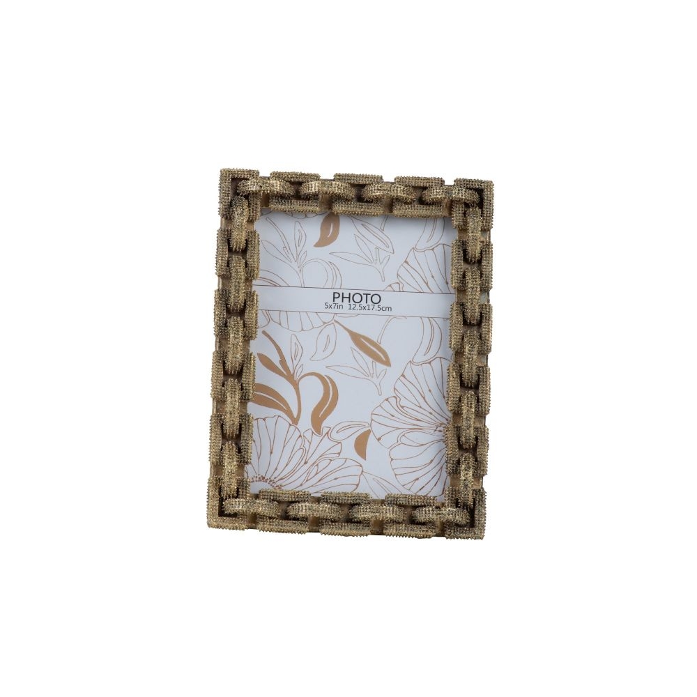 Artekko Frame Χρυσή Κορνίζα Ρητίνης για Φωτογραφία 5'Χ7' (15.5x3x20.5)cm Artekko 77137
