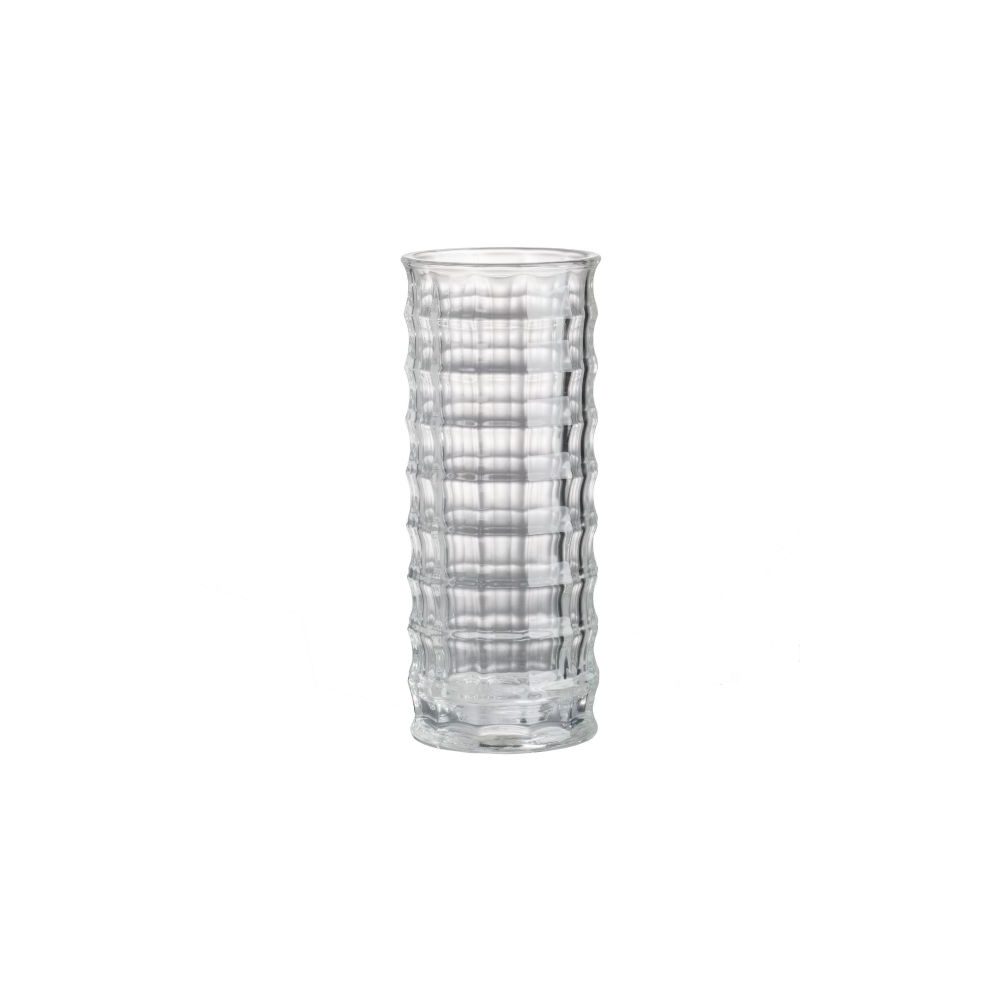 Artekko Urn Γυάλινο Διάφανο Διακοσμητικό Βάζο (10x10x25)cm Artekko 77293