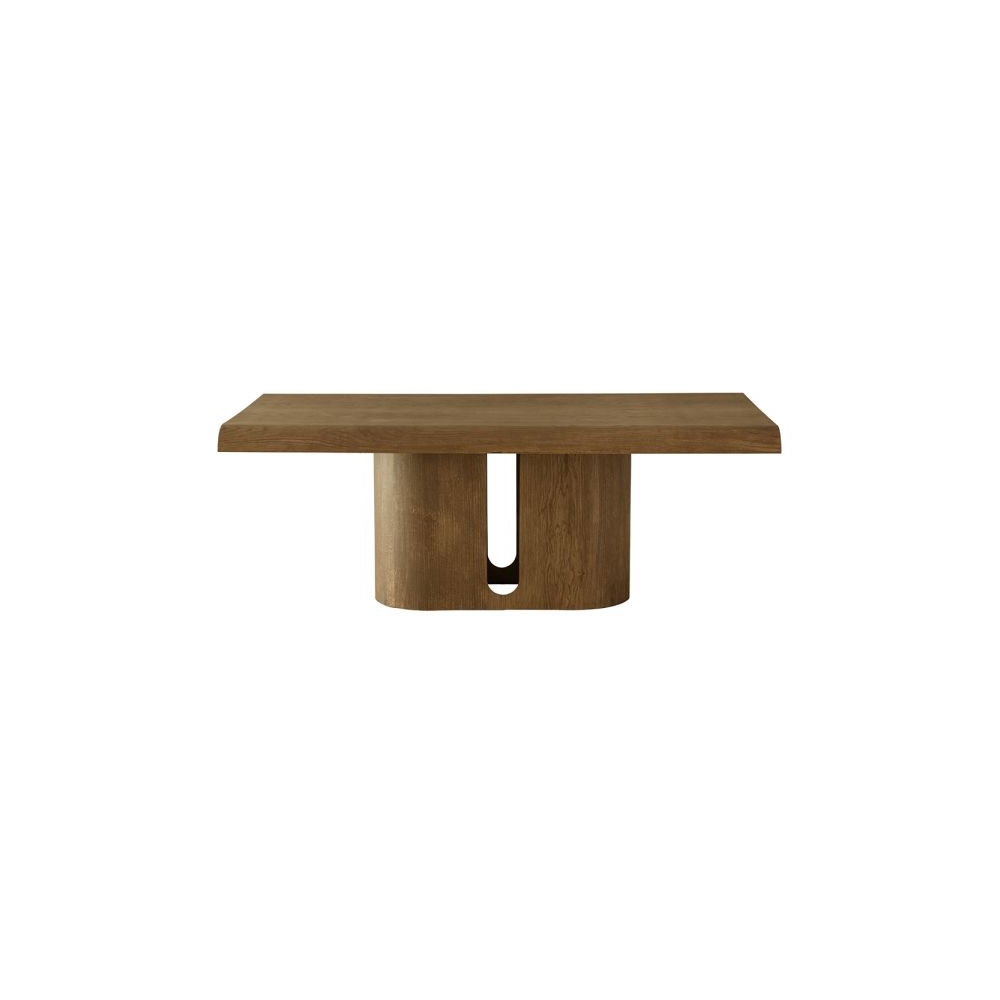 Artekko Asos Καφέ Τραπεζαρία MDF (200x110x77)cm Artekko 783-6501