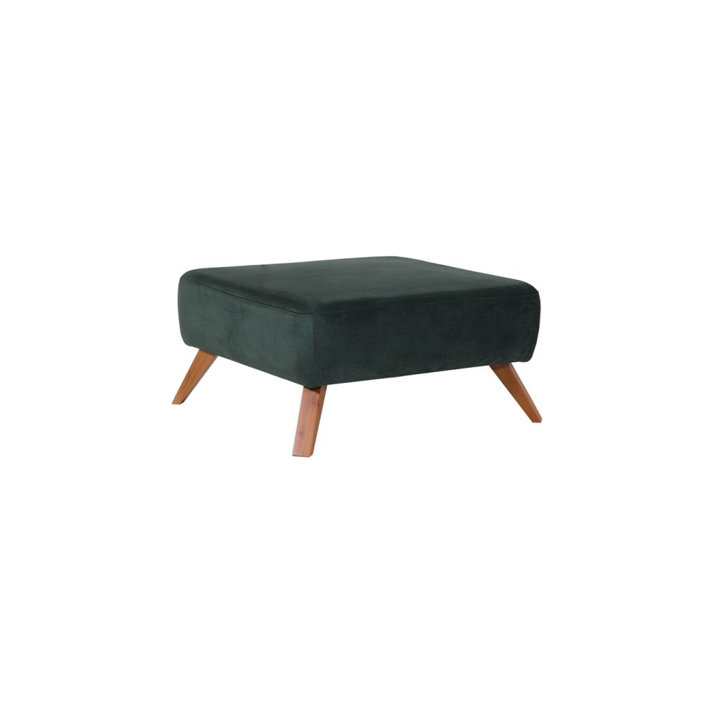 Artekko Σκαμπώ NIL 80x80x47 ύφασμα Koza 19 και ξύλινα πόδια Artekko 783-7126
