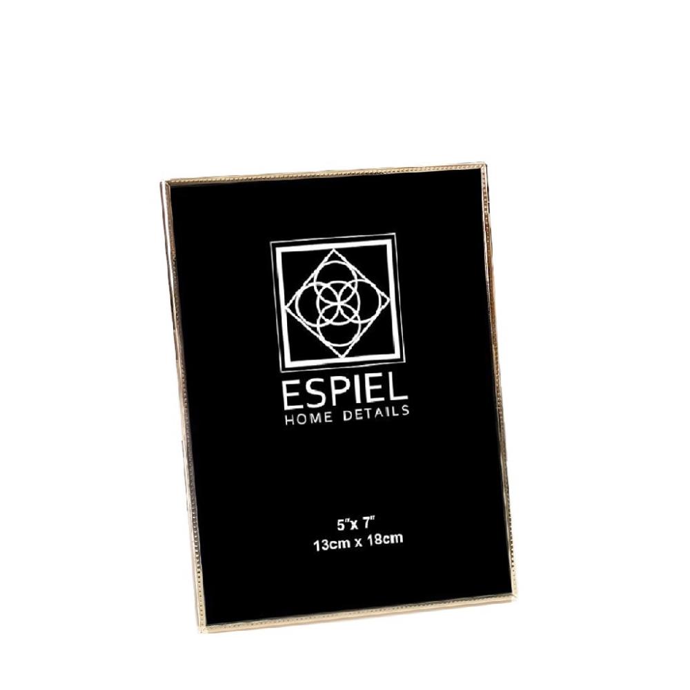 ΚΟΡΝΙΖΑ ΜΕΤΑΛΛΙΚΗ ΧΡΥΣΗ 13X18ΕΚ Espiel FAM750
