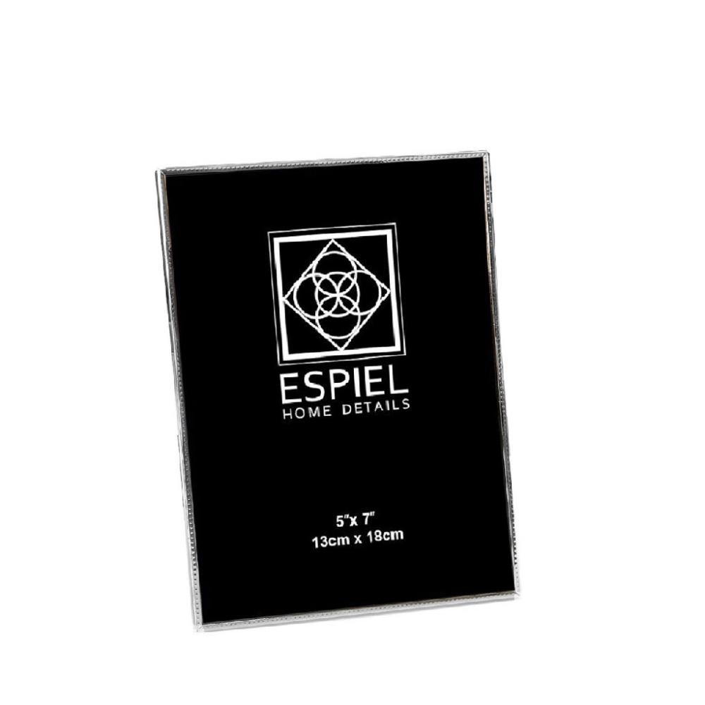 ΚΟΡΝΙΖΑ ΜΕΤΑΛΛΙΚΗ ΑΣΗΜΙ 13X18ΕΚ Espiel FAM753