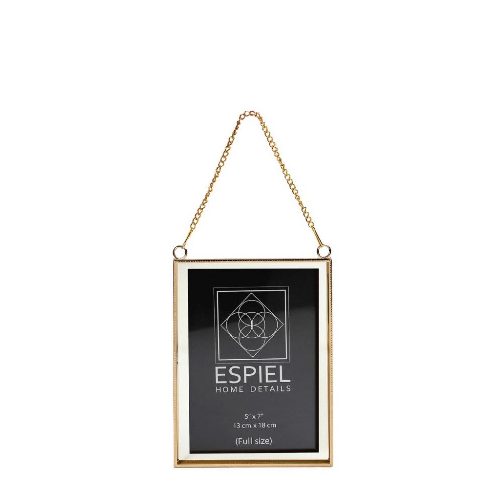 ΚΟΡΝΙΖΑ ΜΕΤΑΛ. ΧΡΥΣΟ 13x18EK Espiel FAM714