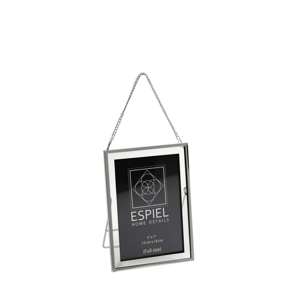 ΚΟΡΝΙΖΑ ΜΕΤΑΛ. ΑΣΗΜΙ 13x18EK Espiel FAM718