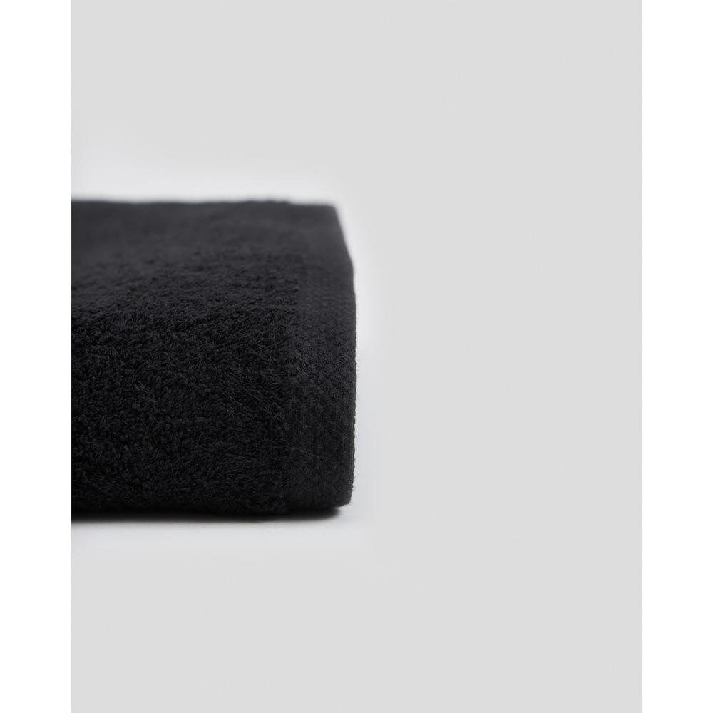 Βαμβακερή Πετσέτα με Φάσα Ultrasoft Beck 720gsm Προσώπου | 50x90cm Μαύρο Pennie 800959-06