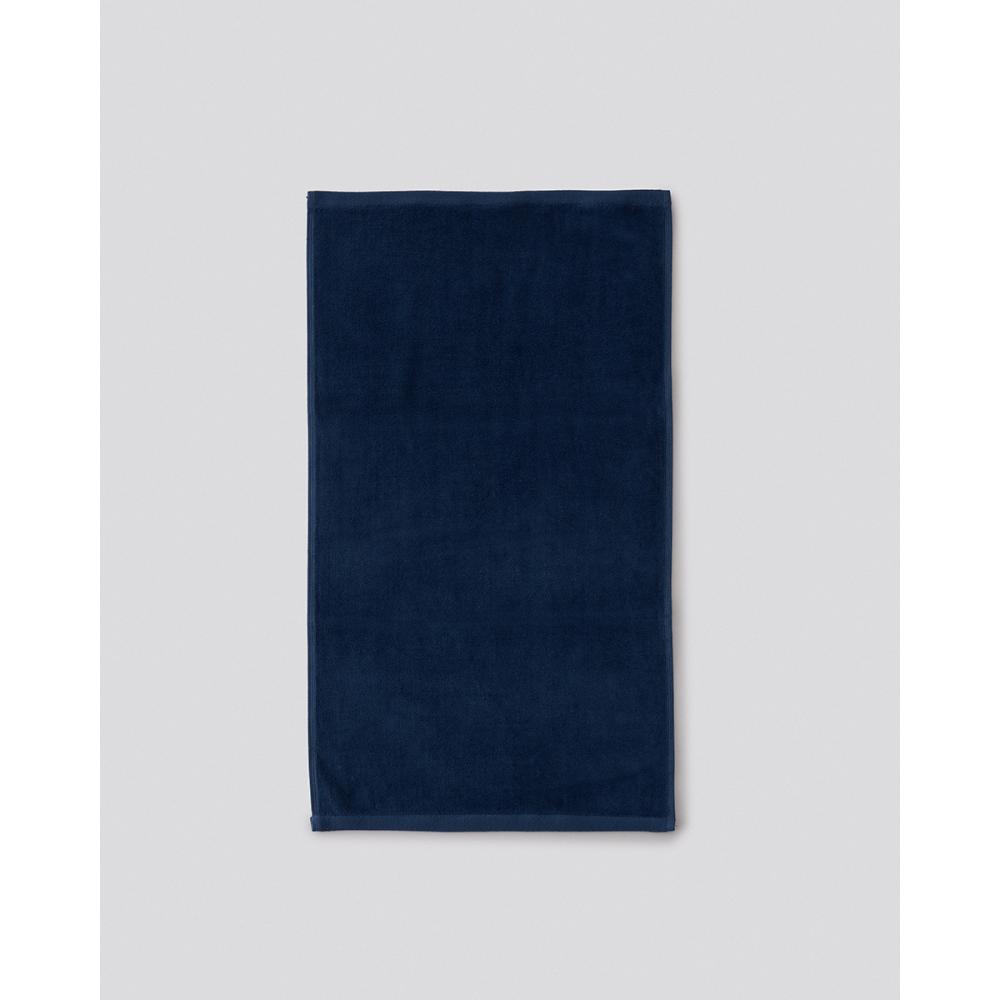 Βαμβακερή Βελουτέ Πετσέτα Προσώπου Sair 40x70cm 40x70cm Μπλε Σκούρο Pennie 801452-22