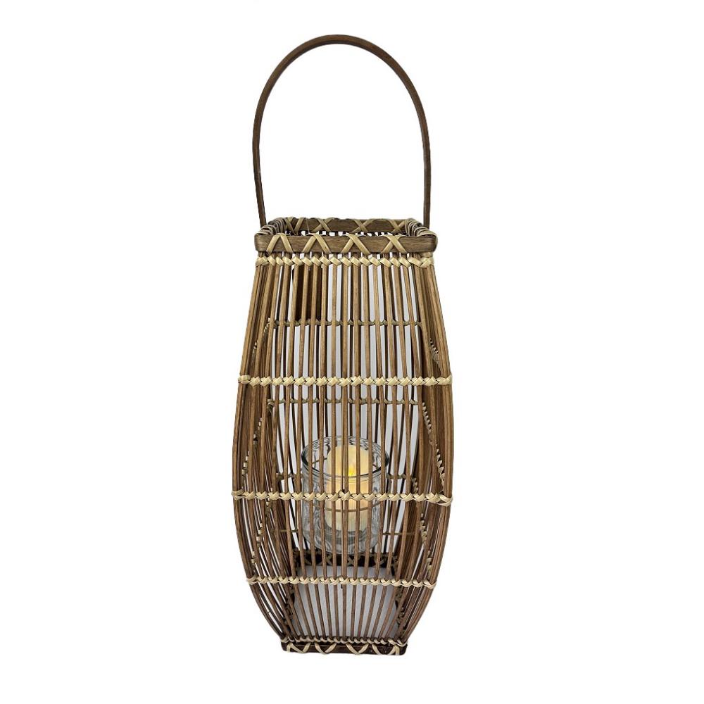 ΦΑΝΑΡΙ BAMBOO ΜΕ ΔΟΧΕΙΟ ΓΙΑ ΡΕΣΩ L 17X24X54EK Espiel NAF117