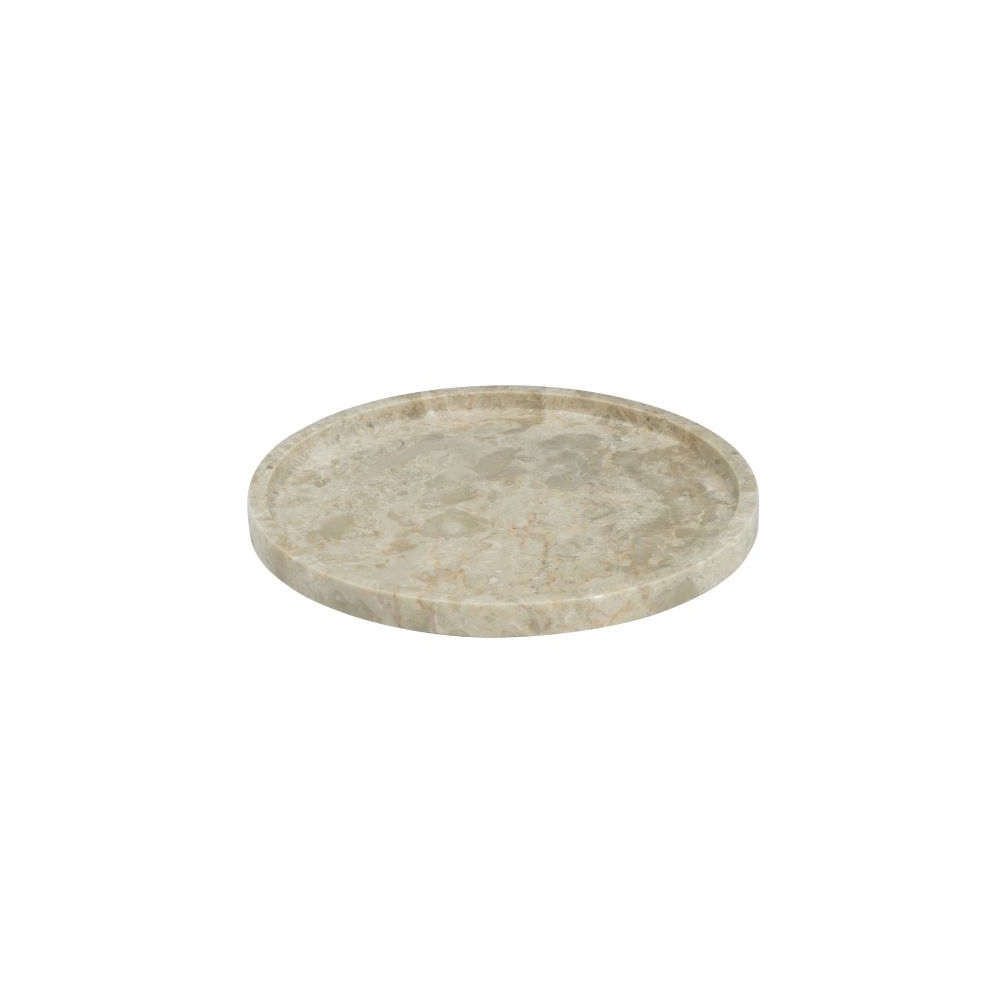 Artekko Marble Μπεζ Μαρμάρινο Πιάτο Πιατέλα (20x20x2)cm Artekko 86458