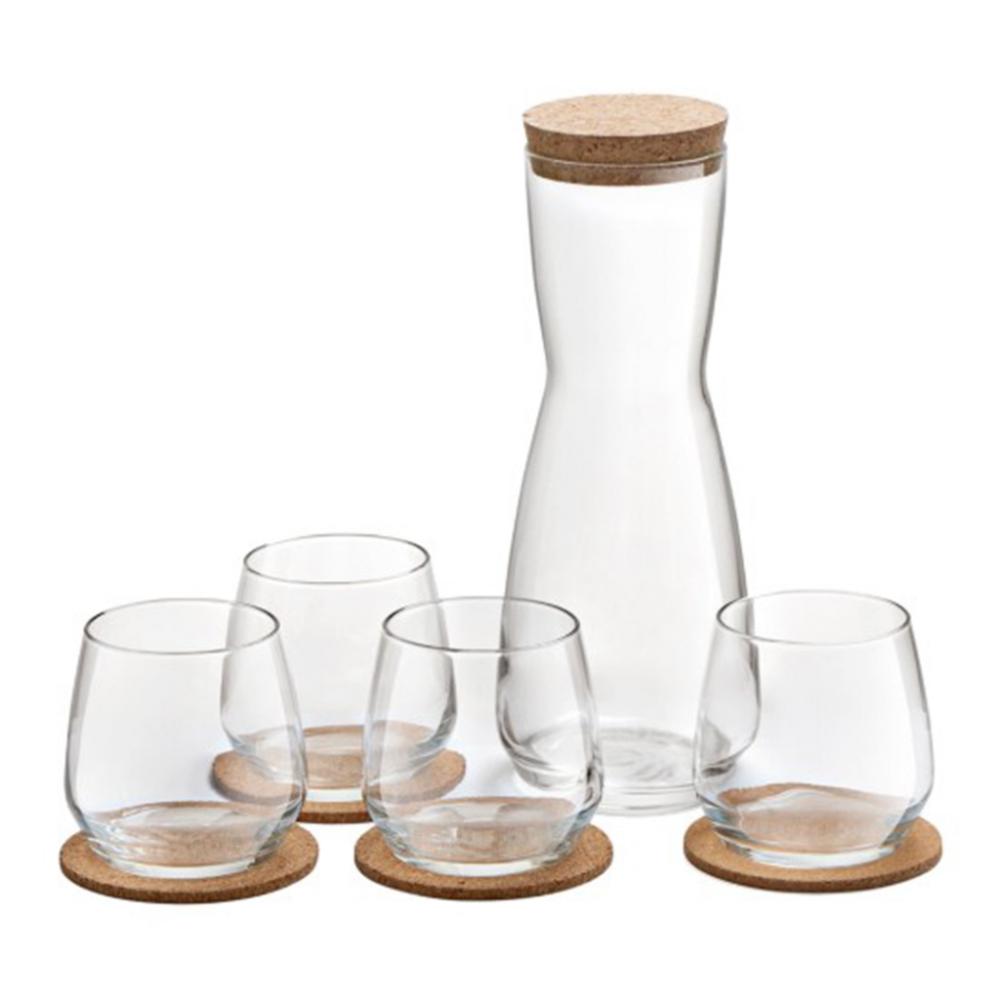R.L. DEBONAIR ΣΕΤ ΚΑΡΑΦΑ 1LT ΜΕ ΦΕΛΟ & 4ΤΜΧ ΝΕΡΟΥ 370ML ΜΕ ΣΟΥΒΕΡ ΦΕΛΟΥ P/72 Espiel RLD826579G1