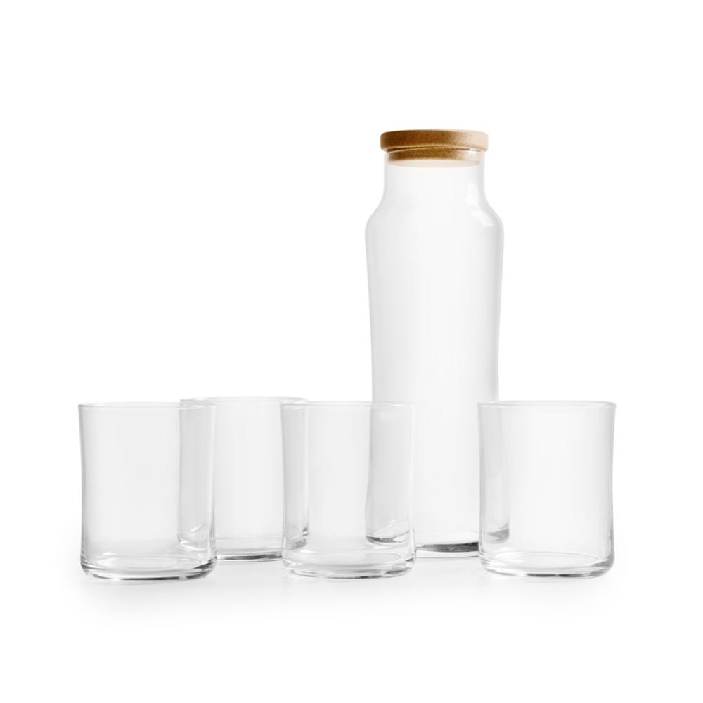 R.L. CASCADE ΣΕΤ ΚΑΡΑΦΑ 1LT ΜΕ ΦΕΛΟ & 4ΤΜΧ ΝΕΡΟΥ 350ML P/108 Espiel RLD838633G1