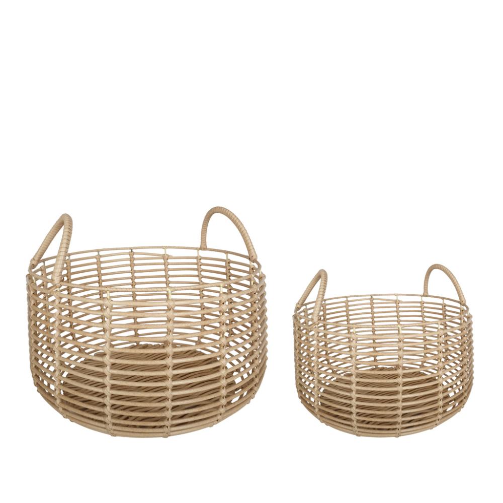 ΚΑΛΑΘΙ ΜΕ ΛΑΒΕΣ SYNTH RATTAN SET/2 40Χ26-36Χ22ΕΚ Espiel SUL112