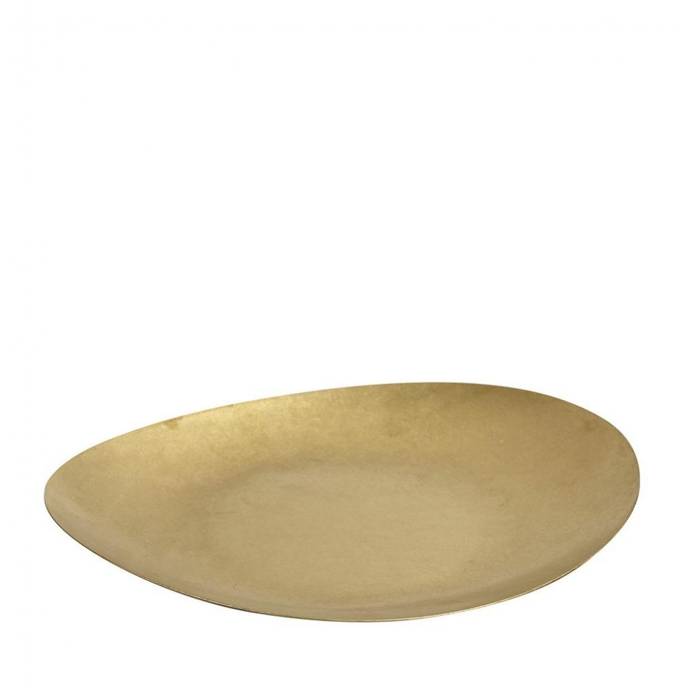 ANTIQUE STONEWASH GOLD ΠΙΑΤΟ ΡΗΧΟ ΤΡΙΓΩΝΙΚΟ SS 18/10 29,2Χ24,2Χ3ΕΚ. Espiel FEV216