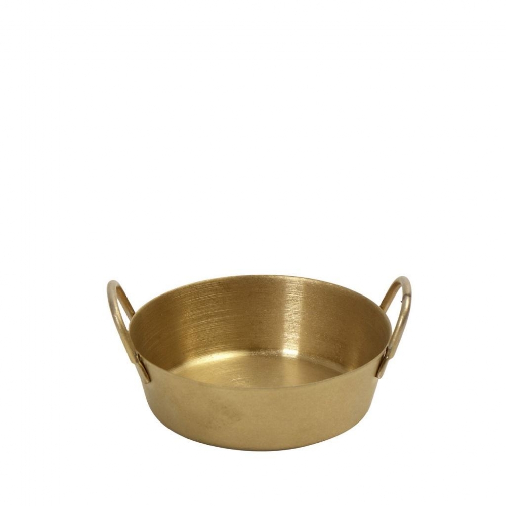 DIS. ANTIQUE STONEWASH GOLD ΝΤΙΠΑΚΙ ΜΕ ΛΑΒΕΣ SS 18/10 8,2Χ8,2Χ2,7ΕΚ Espiel FEV222