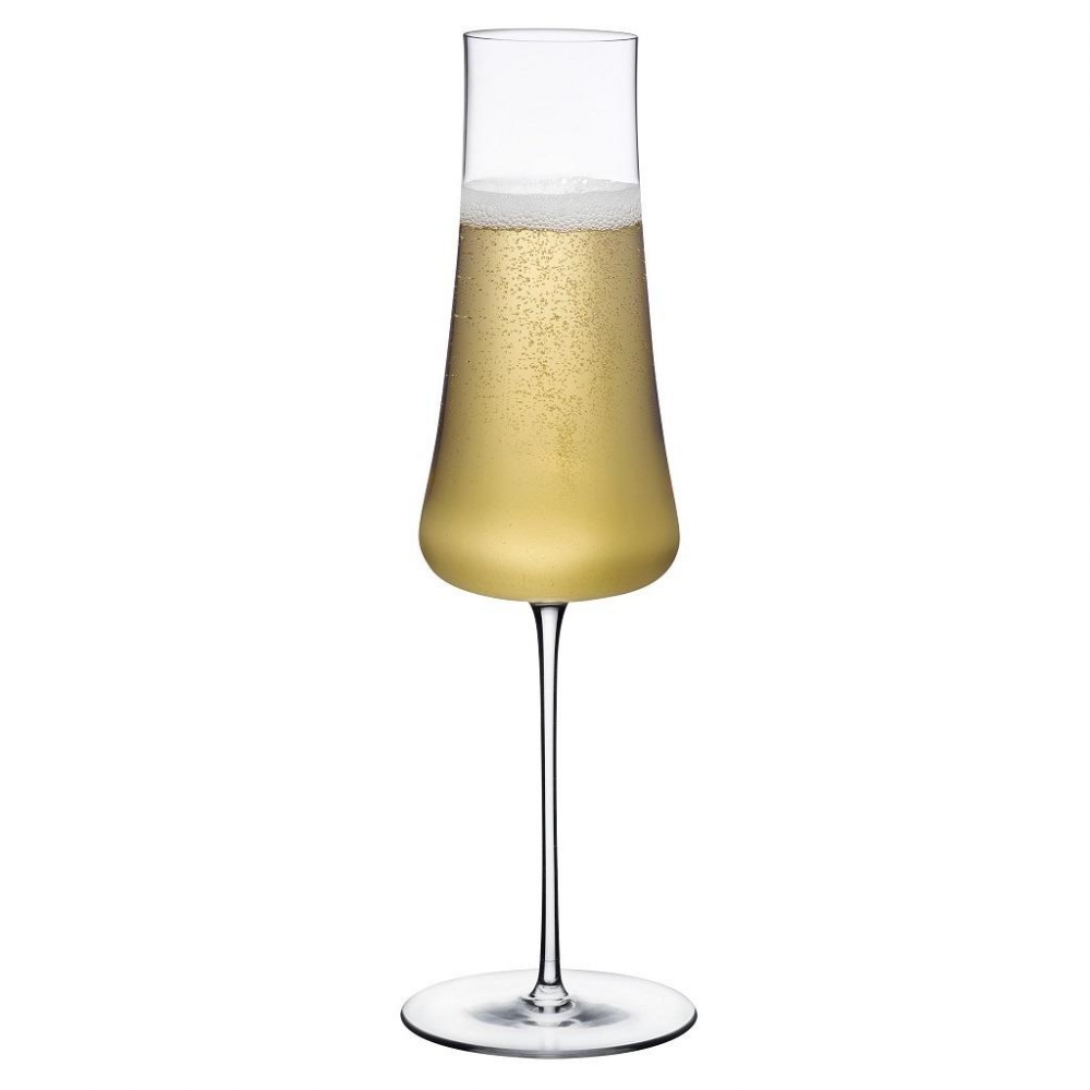 NUDE STEM ZERO CHAMPAGNE SET2 300CC H:26 P/288 GB2.OB12. Espiel NU32021-2