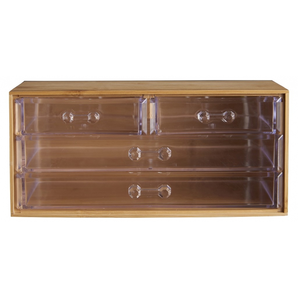 DIS.DAY ΚΟΥΤΙ ΑΠΟΘΗΚΕΥΣΗΣ ΜΕ ΣΥΡΤΑΡΙΑ BAMBOO 23,5X14,5X10,8ΕΚ. Espiel SCH72633K4
