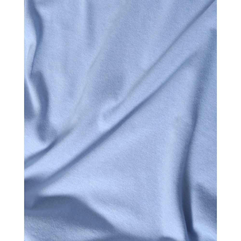 Απαλή Μακό Μαξιλαροθήκη Τεμάχιο Finejersey Art 50x70cm Σιέλ Pennie 212499-04