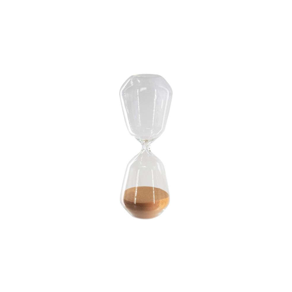 Artekko Hourglass Γυάλινη Κλεψύδρα με Πορτοκαλί Άμμο (8.3x8.3x20.3)cm Artekko B0007