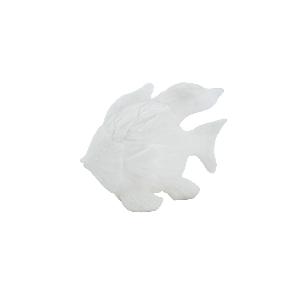 Artekko Animal Λευκό Διακοσμητικό Ψάρι Ρητίνης (33.5x15.5x27)cm Artekko B0064